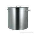 Stock Pot With Compound Bottom Tall body stainless steel non-magnetic cooking pot Manufactory